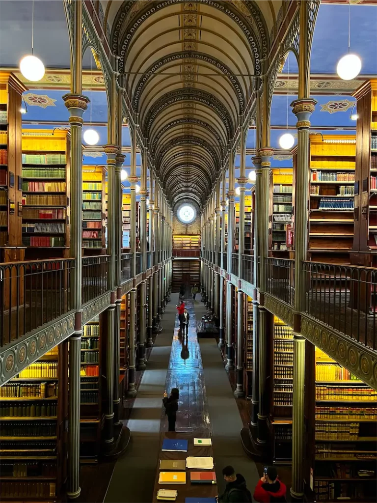 Wnętrze Starej Biblioteki Uniwersytetu Kopenhaskiego